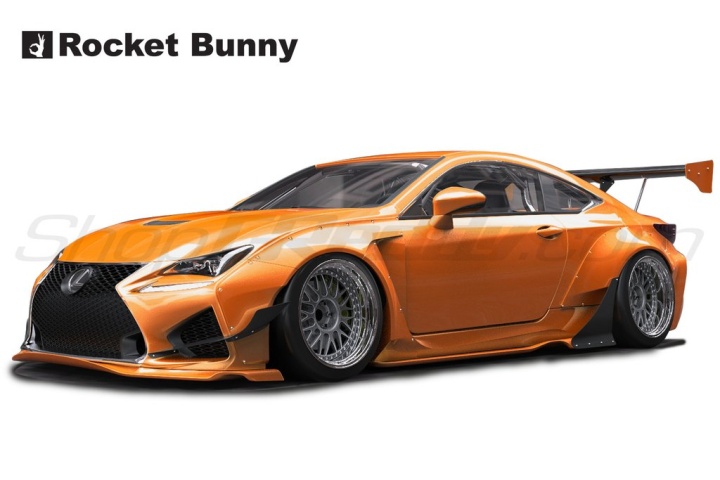 17010251 Lexus RC-F 15- Rocket Bunny Widebody Aero Kit TRA-KYOTO