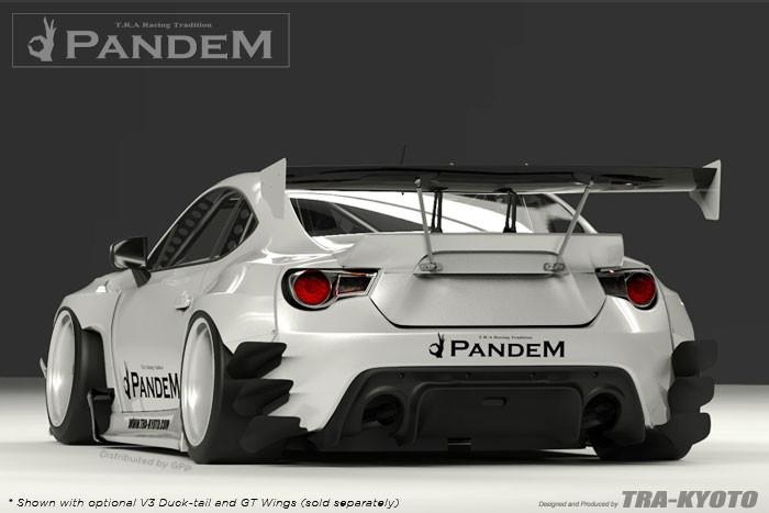 17010276 Subaru BRZ / Toyota GT86 12+ V3 Bakre Diffuser TRA-KYOTO