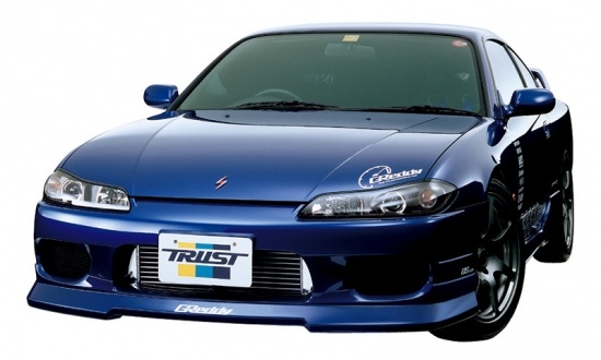 17020061 Nissan Silvia 99-02 GReddy Frontläpp (Polyurethane)