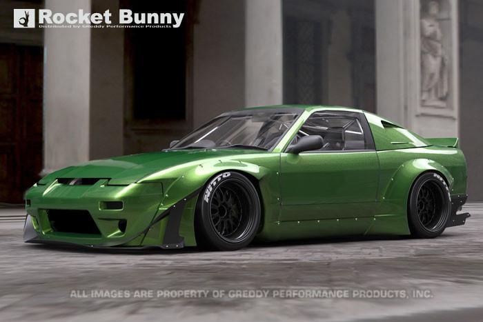 17020380 Nissan S13 89-93 Rocket Bunny 380 Widebody Aero Kit TRA-KYOTO