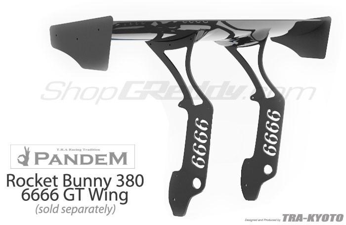 17020388 Nissan S13 89-93 Rocket Bunny 6666 GT Wing TRA-KYOTO