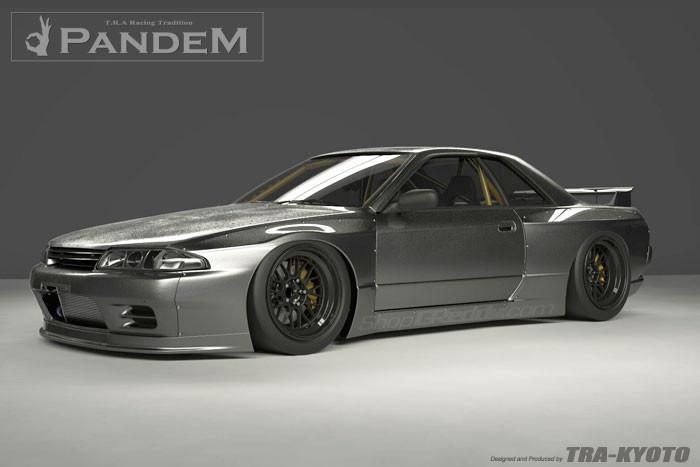 17020620 Nissan Skyline GT-R 89-94 Pandem Widebody Aero Kit Utan Vinge TRA-KYOTO