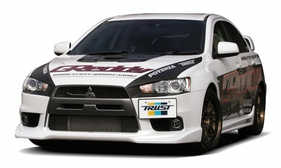 17030014 Mitsubishi EVO X 08-16 GReddy Frontläpp (Polyurethane)