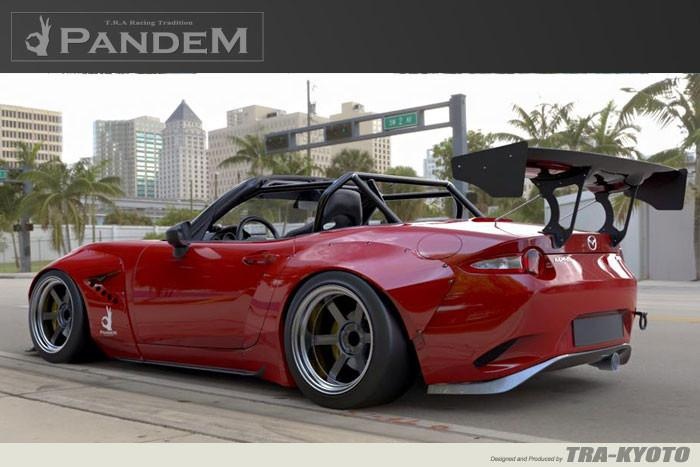 17040230 Mazda MX-5 16- Pandem Aero Kit Med GT Vinge TRA-KYOTO