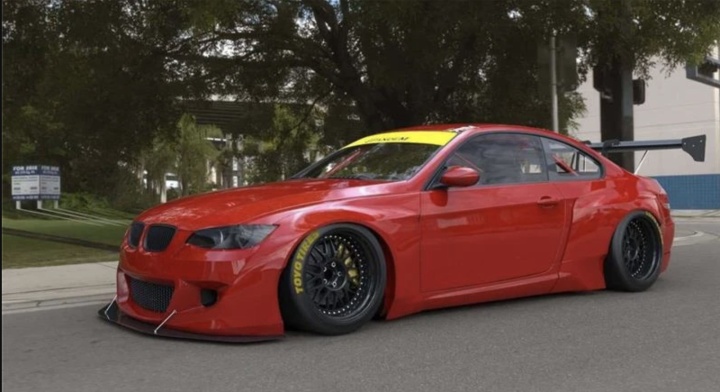 17090250 BMW M 3 E92 07-13 Pandem Widebody Aero Kit Med Ducktail TRA-KYOTO