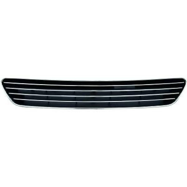 OPEL ASTRA G 97+ Ribbad Svart/Krom Sportgrill Utan Emblem DIEDERICHS i gruppen Välj bilmodell / Opel / Astra G 98-04 / Styling / Grill hos DDESIGN Scandinavia AB (1805540)