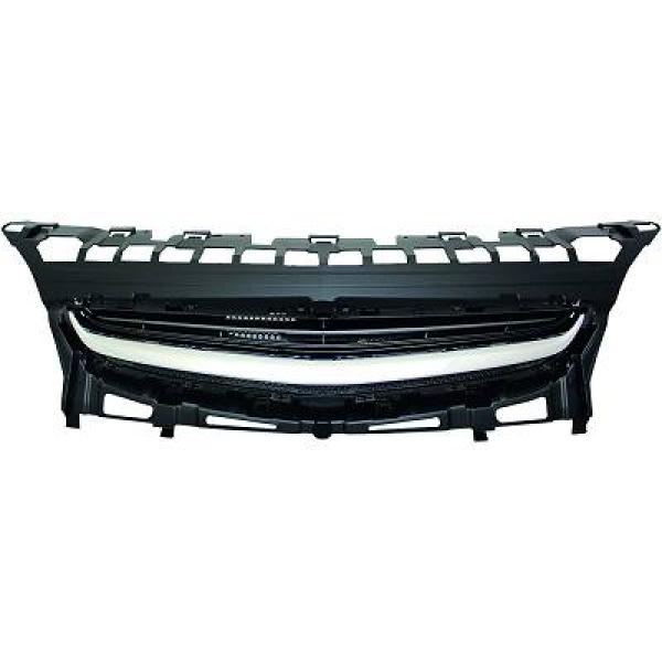 OPEL ASTRA J 12-15 Svart/Krom Sportgrill (för 5-dörrar) DIEDERICHS i gruppen Välj bilmodell / Opel / Astra J 09-15 / Styling hos DDESIGN Scandinavia AB (1807541)