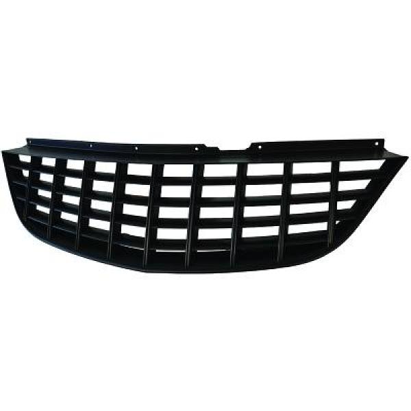 OPEL CORSA D 07-10 Ribbad Svart Sportgrill Utan Emblem DIEDERICHS i gruppen Välj bilmodell hos DDESIGN Scandinavia AB (1814340)