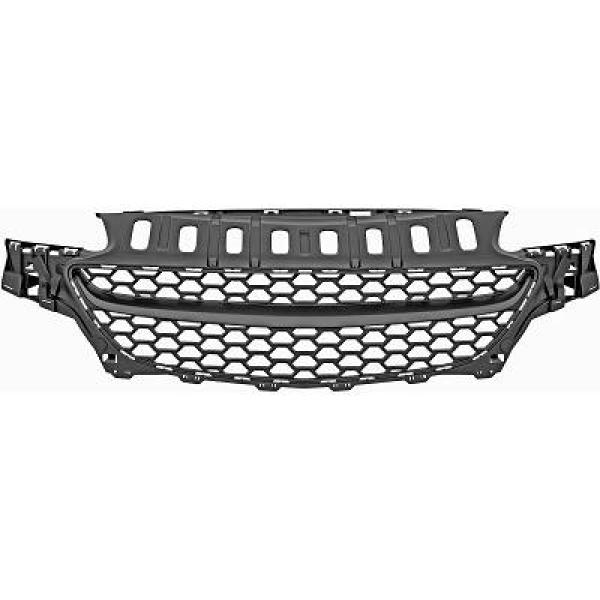 OPEL CORSA E 14-19 Honeycomb Svart Sportgrill DIEDERICHS i gruppen Välj bilmodell / Opel / Corsa E 14-19 hos DDESIGN Scandinavia AB (1815240)
