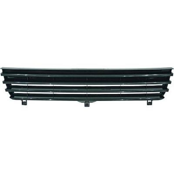 VW POLO 99-02 Ribbad Svart Sportgrill DIEDERICHS i gruppen Välj bilmodell / VW / Polo 00-02 / Styling hos DDESIGN Scandinavia AB (2204540)