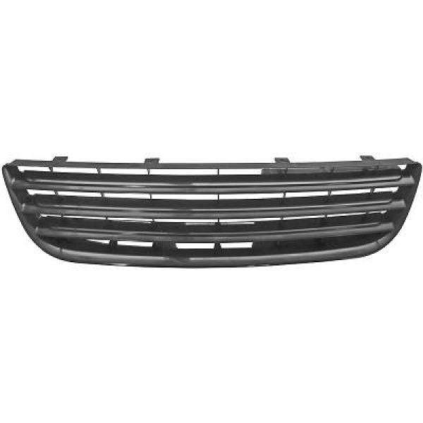 VW POLO 05-09 Ribbad Svart Sportgrill Utan Emblem DIEDERICHS i gruppen Välj bilmodell / VW / Polo 05-09 / Styling hos DDESIGN Scandinavia AB (2205640)