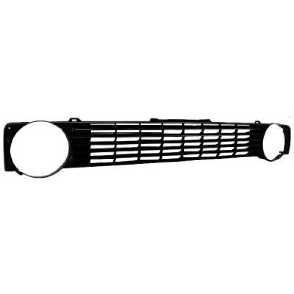 VW GOLF MK1 74-83 Ribbad Svart Sportgrill Utan Emblem DIEDERICHS i gruppen Välj bilmodell / VW / Golf 1 74-83 / Styling hos DDESIGN Scandinavia AB (2210140)