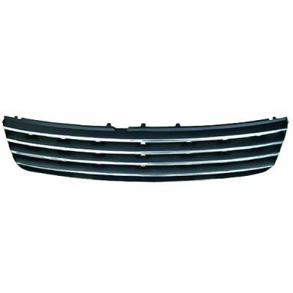 VW PASSAT 96-00 Ribbad Krom/Svart Sportgrill Utan Emblem DIEDERICHS i gruppen Välj bilmodell / VW / Passat 96-05 / Styling hos DDESIGN Scandinavia AB (2245440)