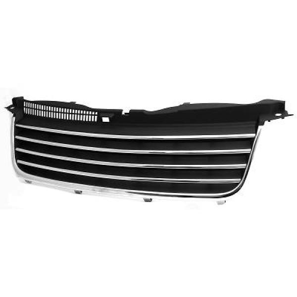 VW PASSAT 3BG 00-05 Ribbad Svart/Krom Sportgrill Utan Emblem DIEDERICHS i gruppen Välj bilmodell / VW / Passat 96-05 / Styling hos DDESIGN Scandinavia AB (2246440)