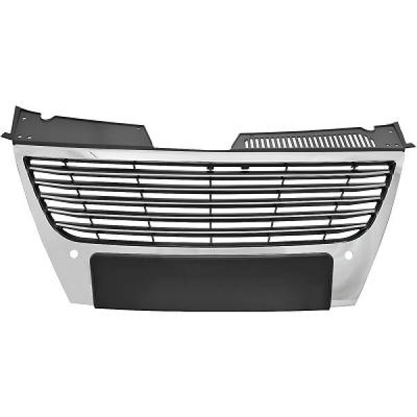 VW PASSAT 05-10 Ribbad Krom/Svart Sportgrill (med PDC) DIEDERICHS i gruppen Välj bilmodell / VW / Passat 05-14 / Styling hos DDESIGN Scandinavia AB (2247340)
