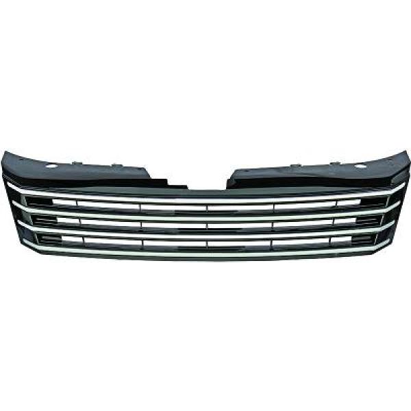 VW PASSAT 10-14 Ribbad Svart/Krom Sportgrill DIEDERICHS i gruppen Välj bilmodell / VW / Passat 05-14 / Styling hos DDESIGN Scandinavia AB (2248240)
