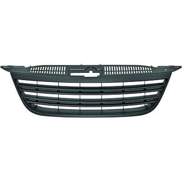 VW TIGUAN 07-11 Ribbad Svart Sportgrill DIEDERICHS i gruppen Välj bilmodell / VW / Tiguan 5N 2007-2016 / Styling hos DDESIGN Scandinavia AB (2255240)