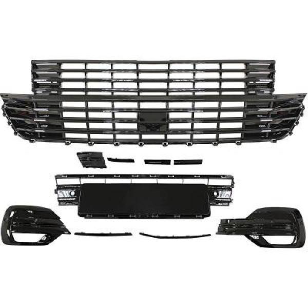 Volkswagen Transporter T6.1 2019-2024 Utan Emblem Sportgrill DIEDERICHS i gruppen Välj bilmodell / VW / Transporter T6 / Styling hos DDESIGN Scandinavia AB (2274240)