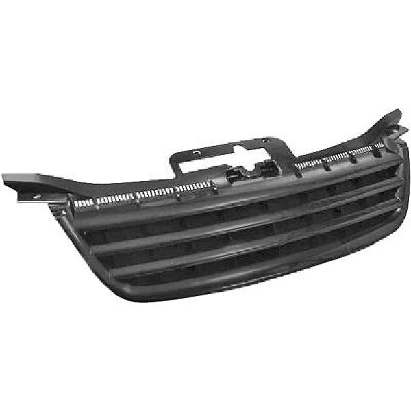VW TOURAN 03-06 Ribbad Svart Sportgrill DIEDERICHS i gruppen Välj bilmodell / VW / Touran / Styling hos DDESIGN Scandinavia AB (2295440)