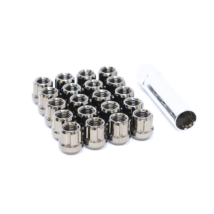 31886T MUTEKI Hjulmuttrar Kompakta Titanium (M12 x 1.5)