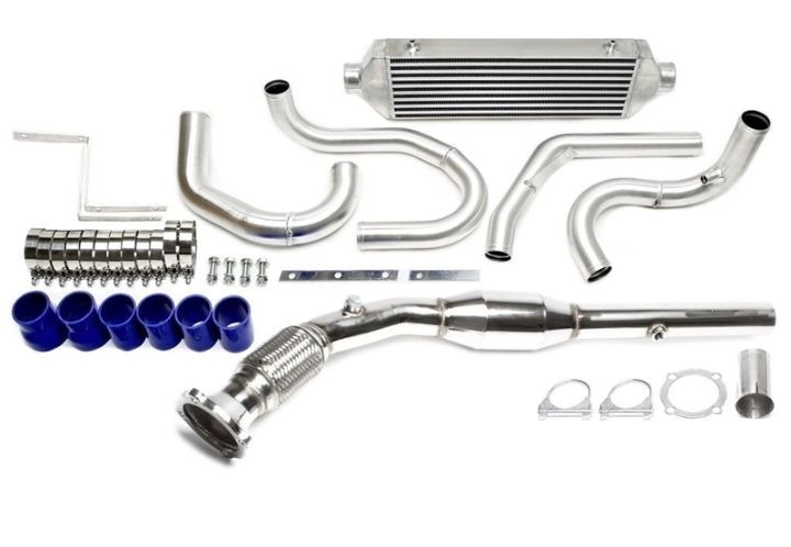 31VW001-1 Audi A3 / Seat Leon / Toledo / Skoda Octavia I / VW Golf IV / Bora 1997 - 2006 Downpipe & Intercooler-kit TA Technix