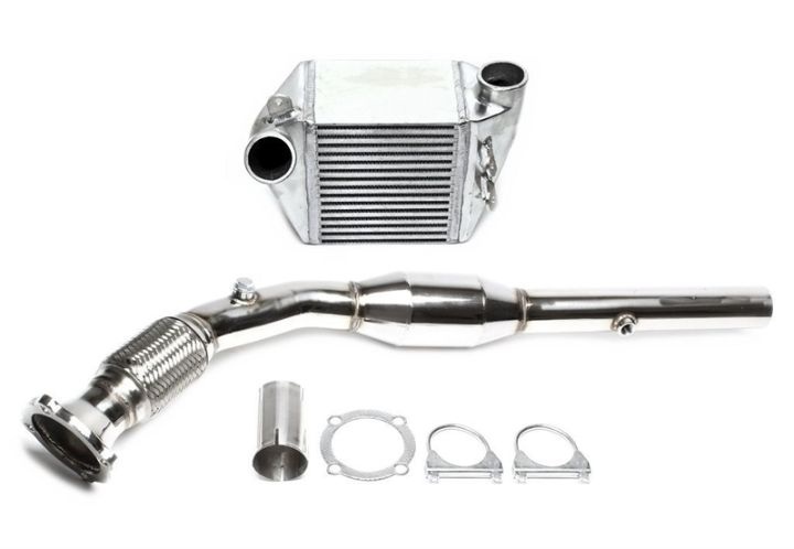 31VW004-1 Audi A3 / Seat Leon / Seat Toledo II / VW Golf IV / VW Bora 1997-2006 Downpipe & Intercooler-kit TA Technix