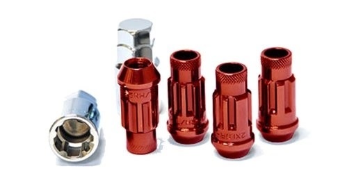 Muteki SR48 Låsmuttrar Röda (M12x1.25)