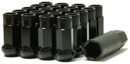 Muteki SR48 Hjulmuttrar Svarta (M12×1.50)