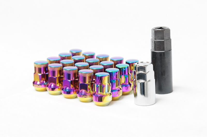 Muteki SR35 Hjulmuttrar 16+4 Neochrome (M12 x 1.25)