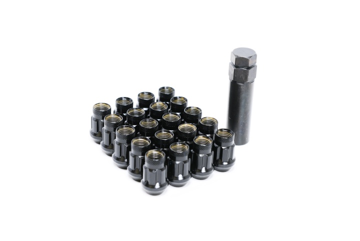 32999B 12X1.5 Monster 35 Svart Hjulmuttrar
