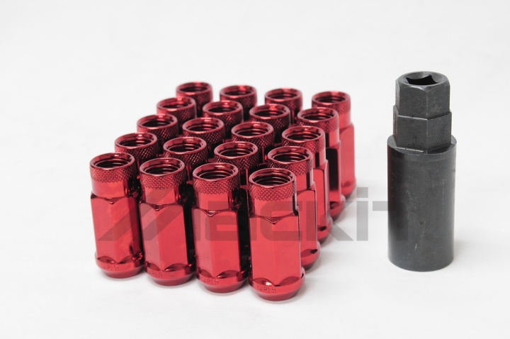 33006R M14X1.50 Monsterlug Röd  Hjulmuttrar