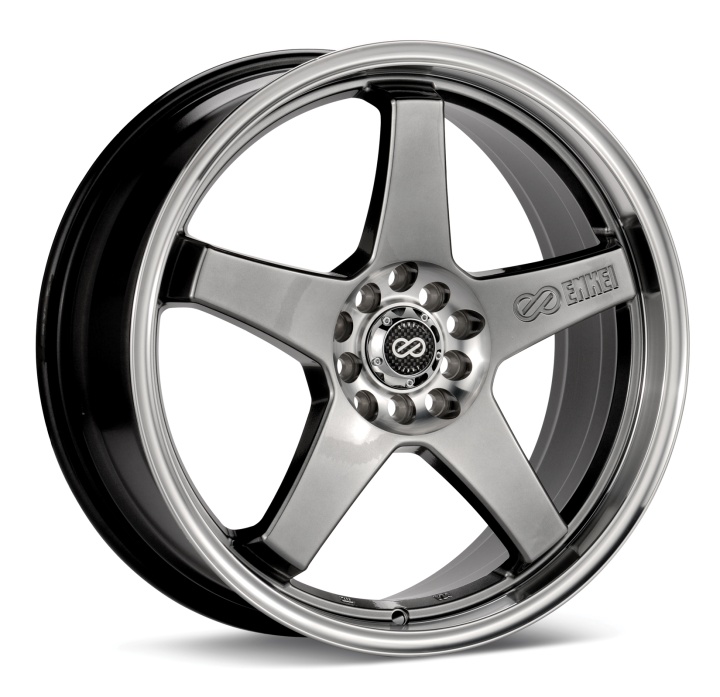 446-770-0138HB ENKEI EV5, 17x7, 38, 4x100/114.3, Hyper Black