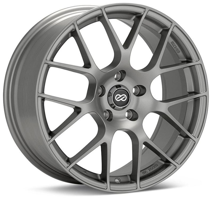 467-880-1242GM ENKEI RAIJIN, 18x8, 42, 5x120, 72.6, Gunmetal