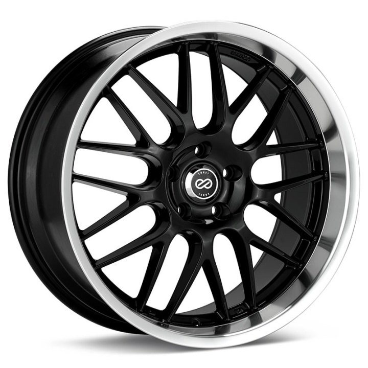 469-285-1240BK ENKEI LUSSO, 20x8.5, 40, 5x120, 72.6, Svart / Polerad