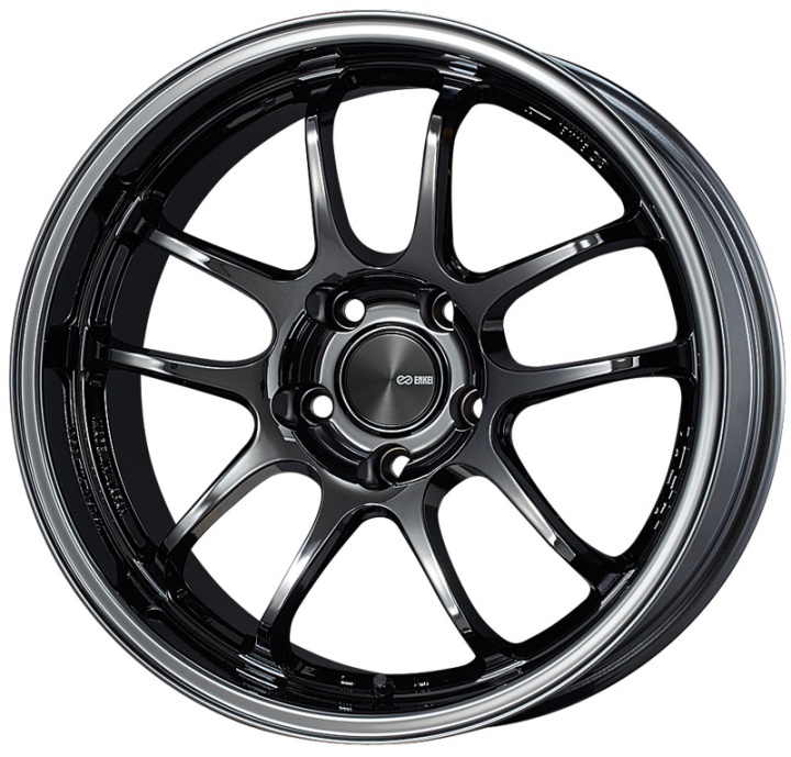 489-790-6500SBK ENKEI PF01EVO, 17x9, 0, 5x114.3, 75, Mattsvart