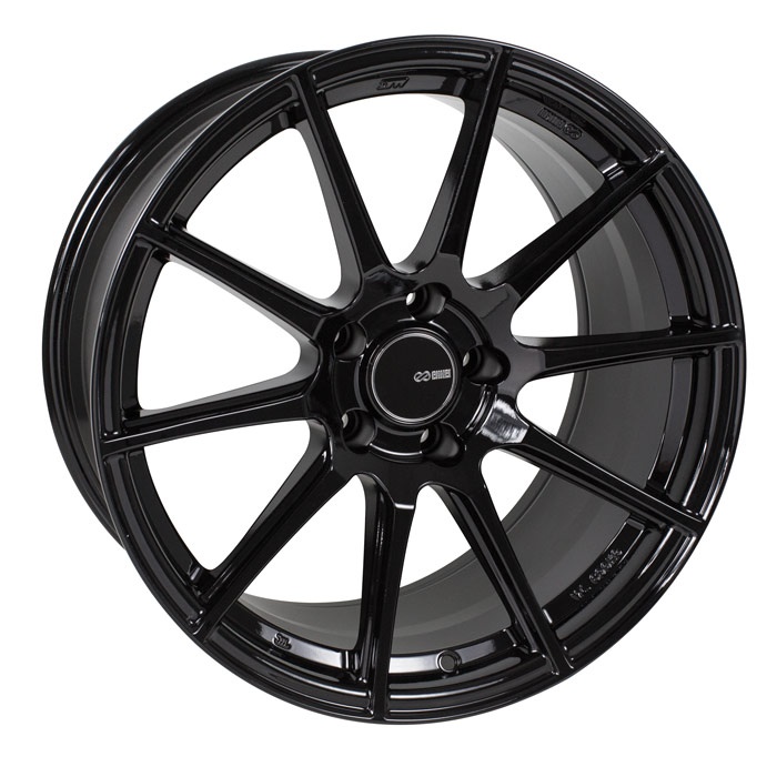 499-780-4940BK Enkei TS10, 17x8, 40mm, 4x100, 72.6mm, Black