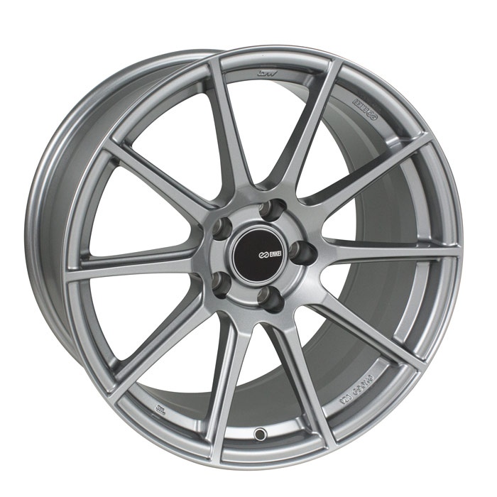 499-880-8045GR Enkei TS10, 18x8, 45mm, 5x100, 72.6mm, Grey