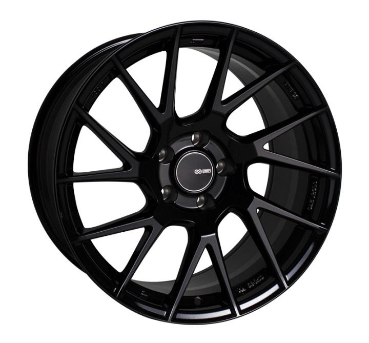 507-780-6545BK Enkei TM7, 17x8.0, 45mm, 5x114.3, 72.6mm, Gloss Black