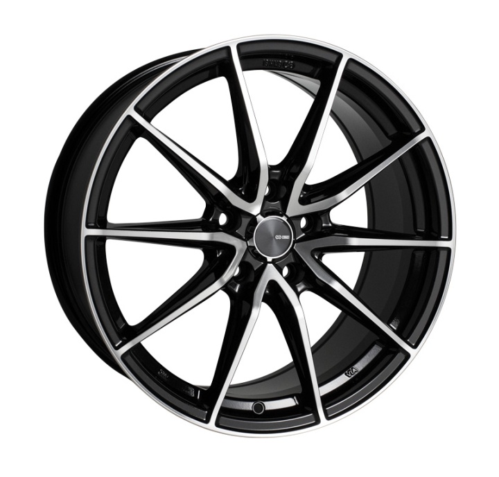 509-775-6538BKM Enkei DRACO, 17x7.5, 38mm, 5x114.3, 72.6mm, Black