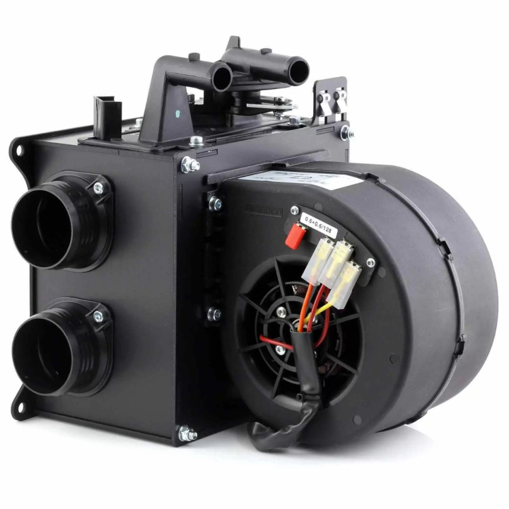 5kw Värmepaket med utgångar på sidorna 4x50mm 12v T7Design