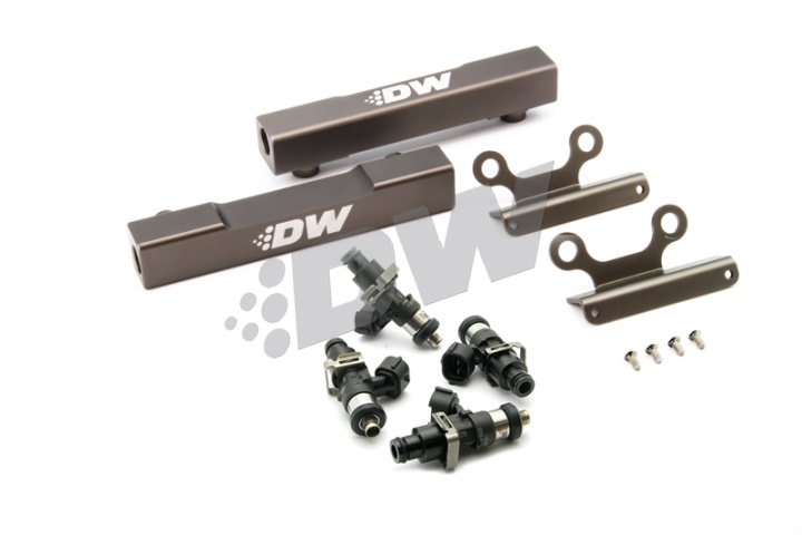 6-102-1000 WRX 02-14 / STI 07-15 /Legacy GT 07-12 Fuelrailkit Med 1000cc Spridare Deatschwerks