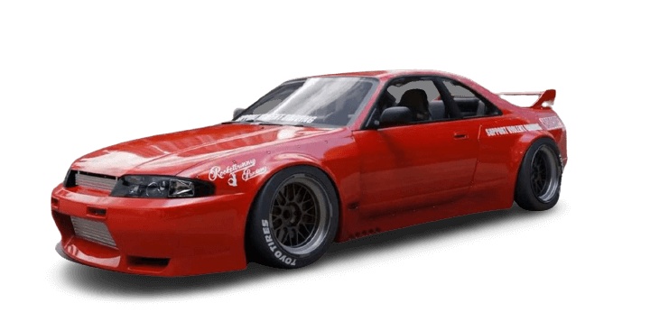 66920660 Nissan R33 GT-R 93-98 Pandem Aero Kit TRA-KYOTO