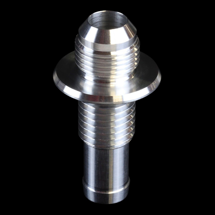 16mm (5/8'') - AN10 Slanggenomföring Med Låsmutter