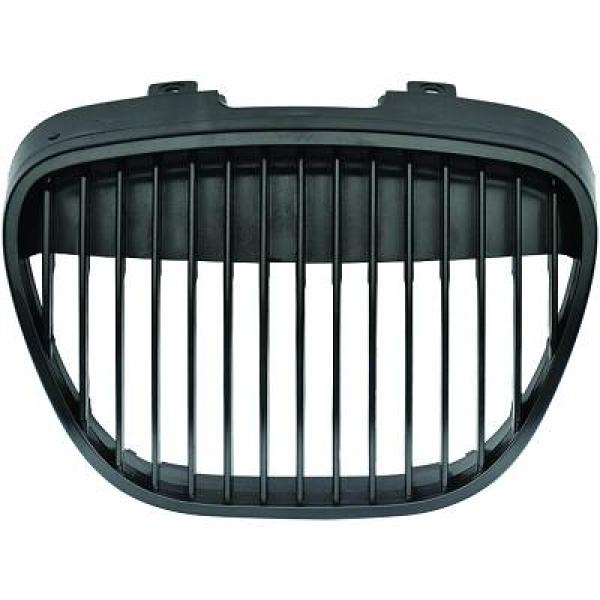 SEAT IBIZA 02-08 Ribbad Svart Sportgrill Utan Emblem DIEDERICHS i gruppen Välj bilmodell / Seat / Ibiza Mk3 (6L) 02-08 / Styling / Grill hos DDESIGN Scandinavia AB (7425140)