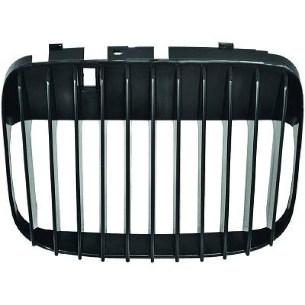 SEAT TOLEDO/IBIZA/LEON 99-05 Ribbad Svart Sportgrill Utan Emblem DIEDERICHS i gruppen Välj bilmodell / Seat / Ibiza Mk2 (6K) 93-02 / Styling / Grill hos DDESIGN Scandinavia AB (7431140)