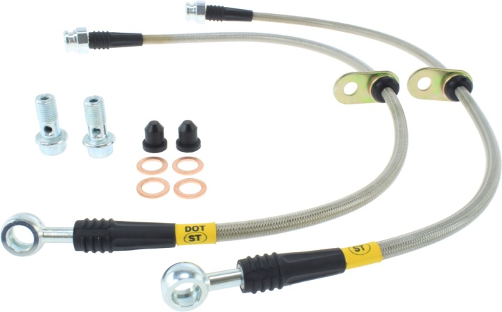 950.40501 950.40501 Acura Bakre Stålomspunna Bromsslangar Stoptech