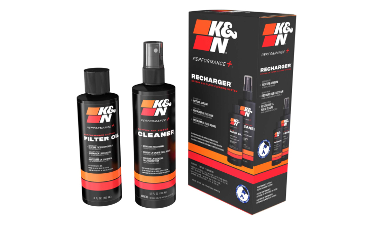 K&N Servicekit För Bomullsluftfilter - Blå Olja