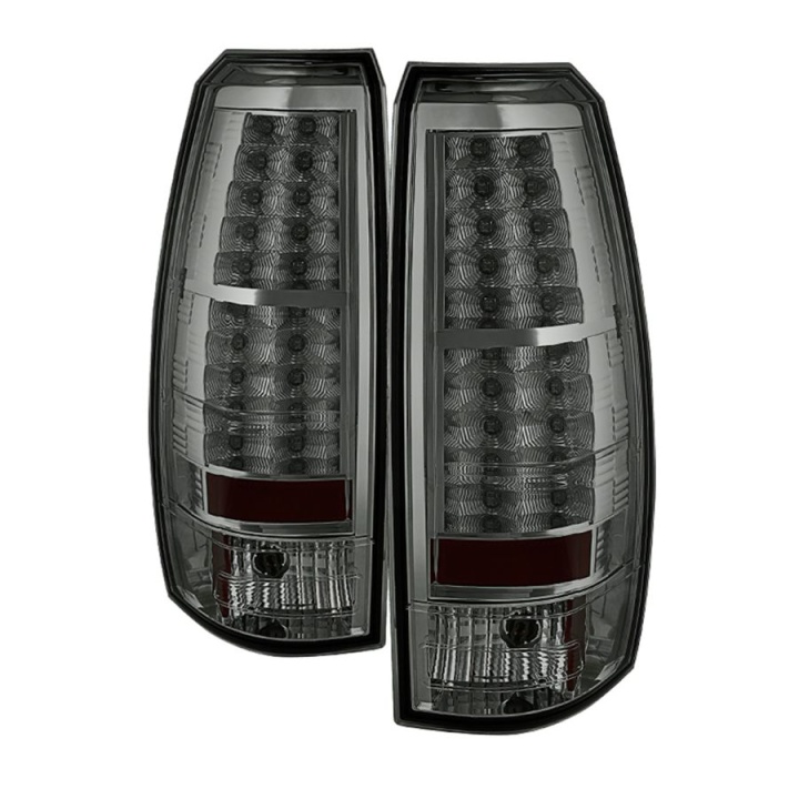 ALT-YD-CAV07-LED-SM Chevy Avalanche 07-13 LED Bakljus - Röktonade Spyder Auto