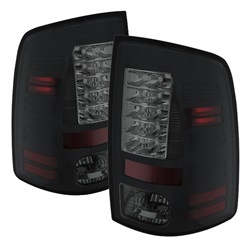 ALT-YD-DRAM09-LED-BSM Ram 1500-3500 09-14 LED Bakljus - (För Modeller utan LED-belysning) - Svarta Röktonade Spyder Auto