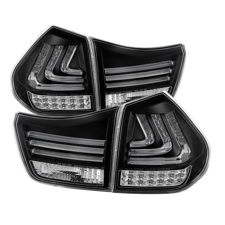 ALT-YD-LRX04-LED-BK Lexus RX330 / RX350 04-09 LED Bakljus - Svarta Spyder Auto